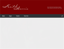 Tablet Screenshot of keithharris.net
